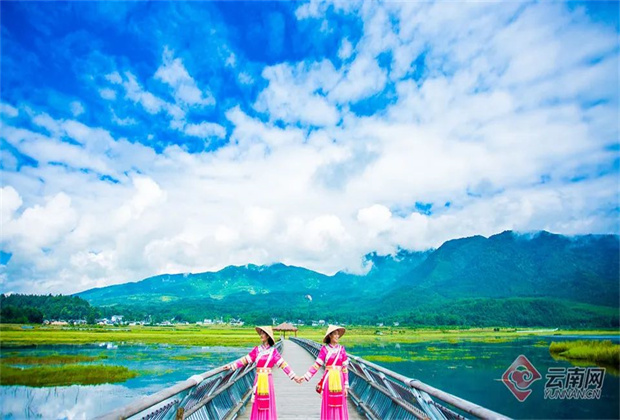 早安云南|北海湿地：北纬25°的灵秀，飘浮在水面的草原